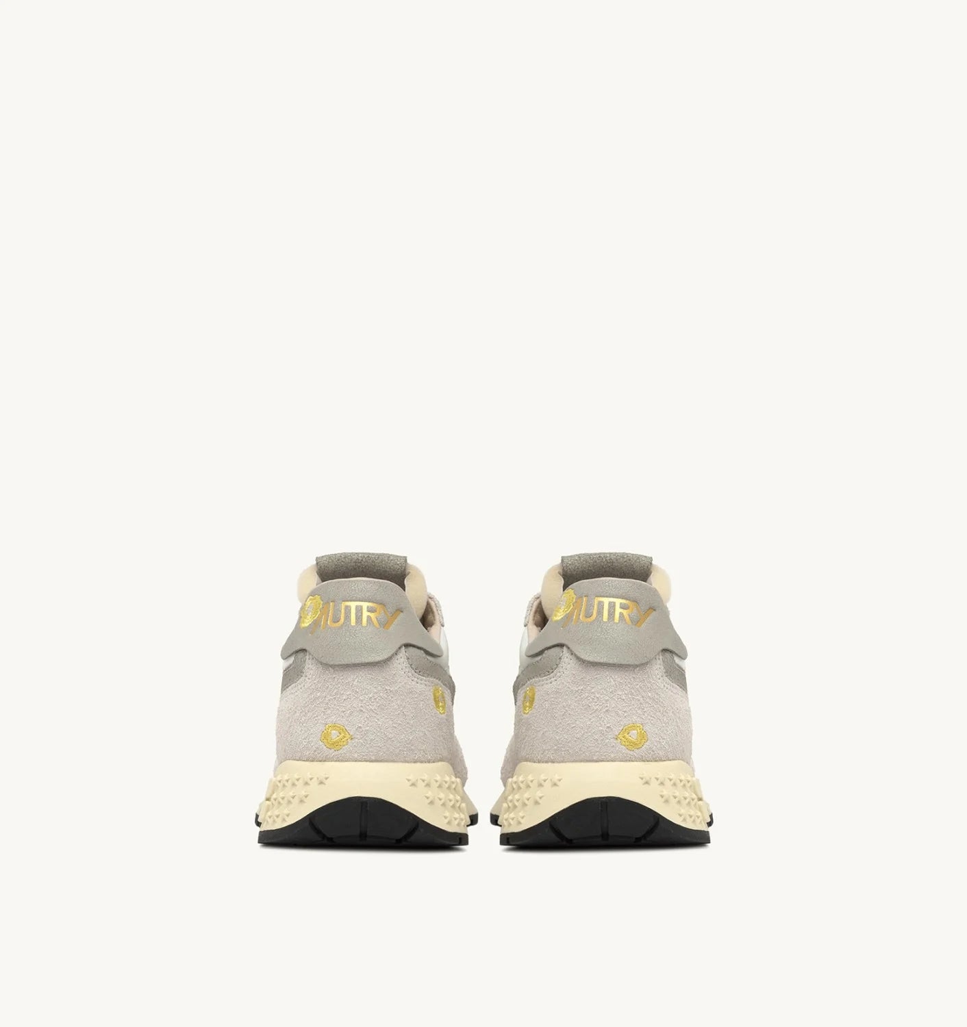 REELWIND LOW SNEAKERS IN WHITE AND BUTTERCUP EMBROIDERY